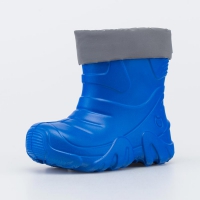 365173-12 синий сапоги малодетская, дошкольная Полимерн.мат.